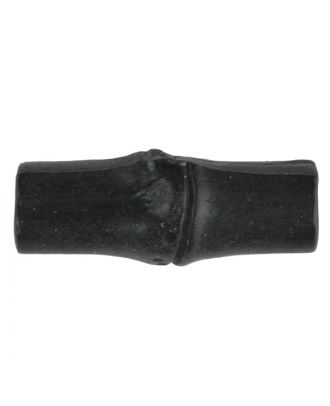 Dill - Black Bamboo Toggle Button - 20mm