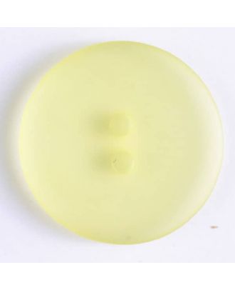 Dill - Transparent Yellow Button - 23mm