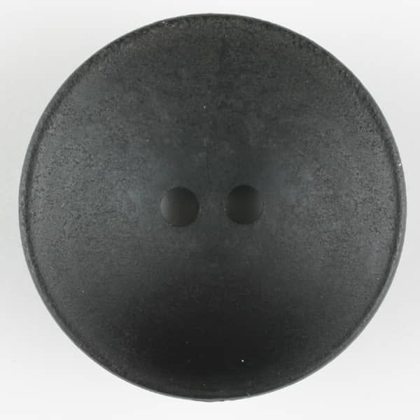 Dill - Concave Black Wood Button - 34mm