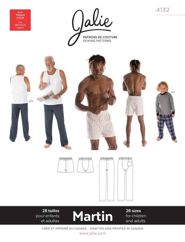 Jalie - MARTIN - Lounge Pants and Boxer Shorts - 4132