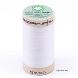 Scanfil - Organic Cotton Thread - 50/2 wt - 500 Yards - Neutrals