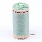 Scanfil - Organic Cotton Thread - 50/2 wt - 500 Yards - Blue and Green