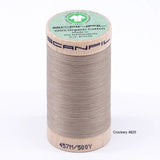 Scanfil - Organic Cotton Thread - 50/2 wt - 500 Yards - Neutrals