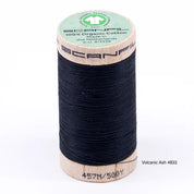 Scanfil - Organic Cotton Thread - 50/2 wt - 500 Yards - Neutrals