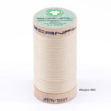 Scanfil - Organic Cotton Thread - 50/2 wt - 500 Yards - Neutrals