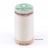 Scanfil - Organic Cotton Thread - 50/2 wt - 500 Yards - Neutrals