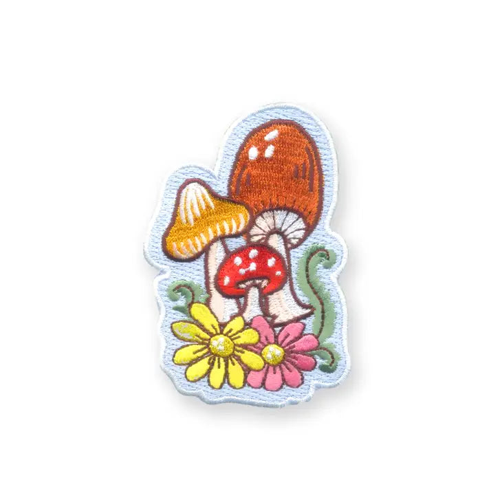 Antiquaria - Mushrooms Embroidered Patch