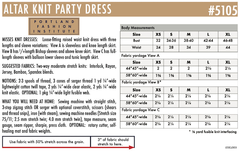 AltarPDX & PFI - Knit Party Dress