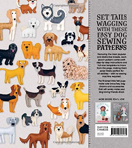 Stitch 50 Dogs - Easy Sewing Patterns For Adorable Plush Pups - Alison Reid