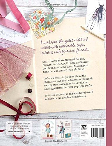 Sewing Luna Lapin's Friends: Over 20 Sewing Patterns for Heirloom Dolls and Their Exquisite Handmade Clothing - Sarah Peel