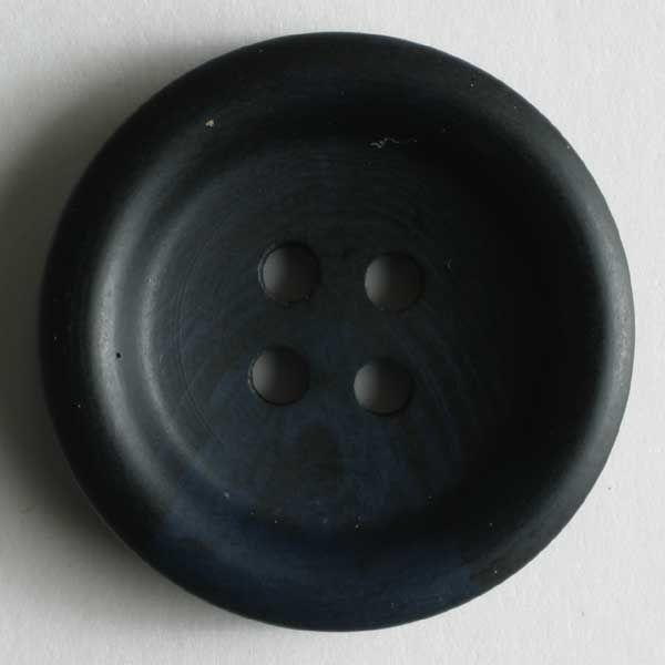 Dill - Matte Button - Black - 20mm