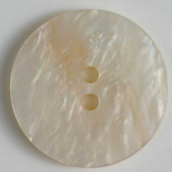 Dill - Mother of Pearl White Button - 13mm