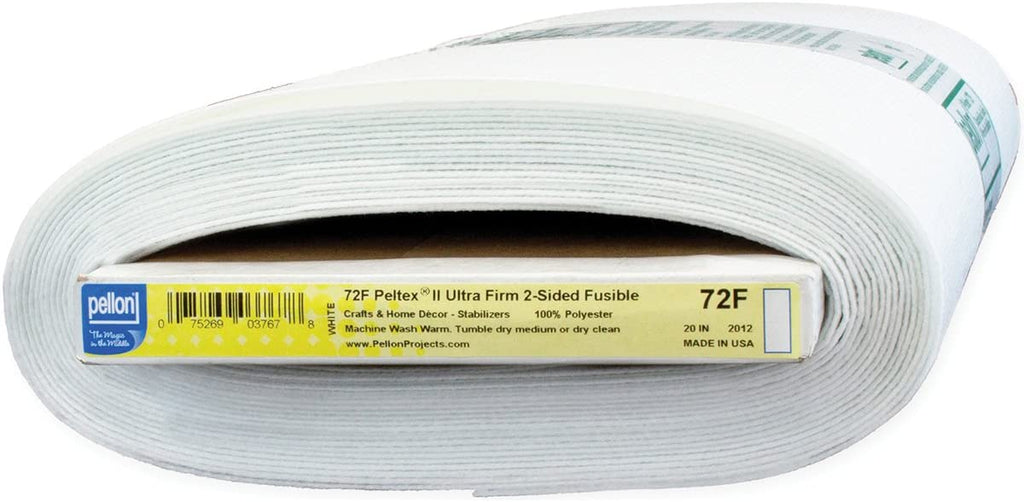 Pellon - Peltex - 2-Sided Fusible Ultra Firm Stabilizer - White
