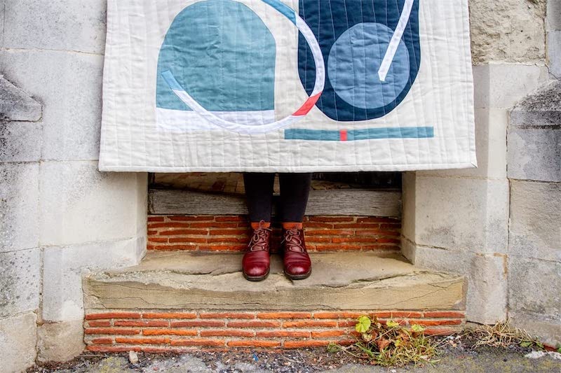 From Collage to Quilt - Sarah Hibbert