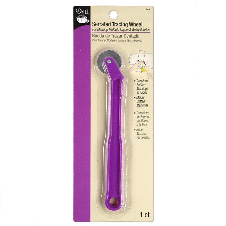 Dritz Tracing Wheel Bundle – Includes Both Smooth & Serrated Wheels For Sewing, Pattern Transfer On All Fabric Types
