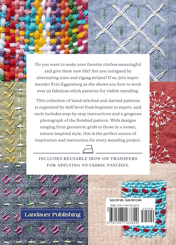 The Mending Directory: 50 Modern Stitch Patterns for Visible Repairs - Erin Eggenburg