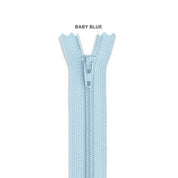 YKK Coil Zipper - 9" - Various Colors
