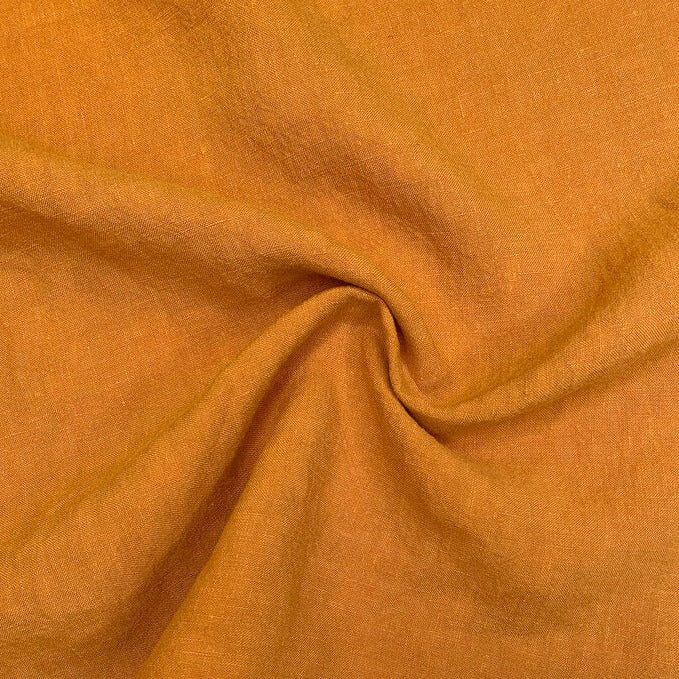 Sahara - Antique Wash Linen - Saffron