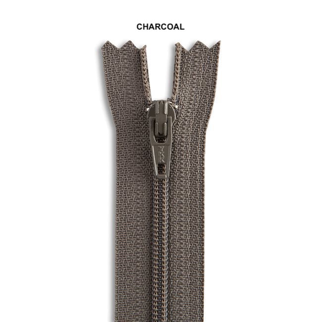 YKK Coil Zipper - 12" - Various Colors
