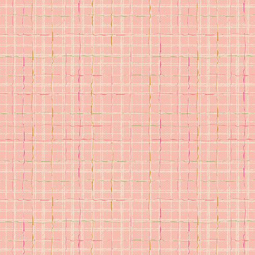 Art Gallery - Checkered Elements - Tweed Dahlia