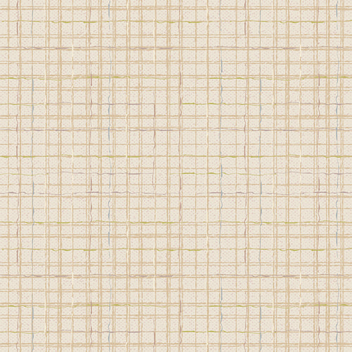 Art Gallery - Checkered Elements - Tweed Vanilla