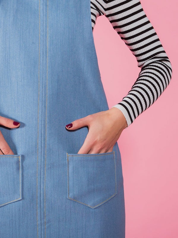 Tilly and the Buttons - Cleo Dungaree Dress