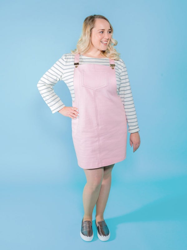 Tilly and the Buttons - Cleo Dungaree Dress