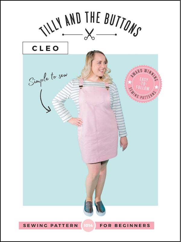 Tilly and the Buttons - Cleo Dungaree Dress