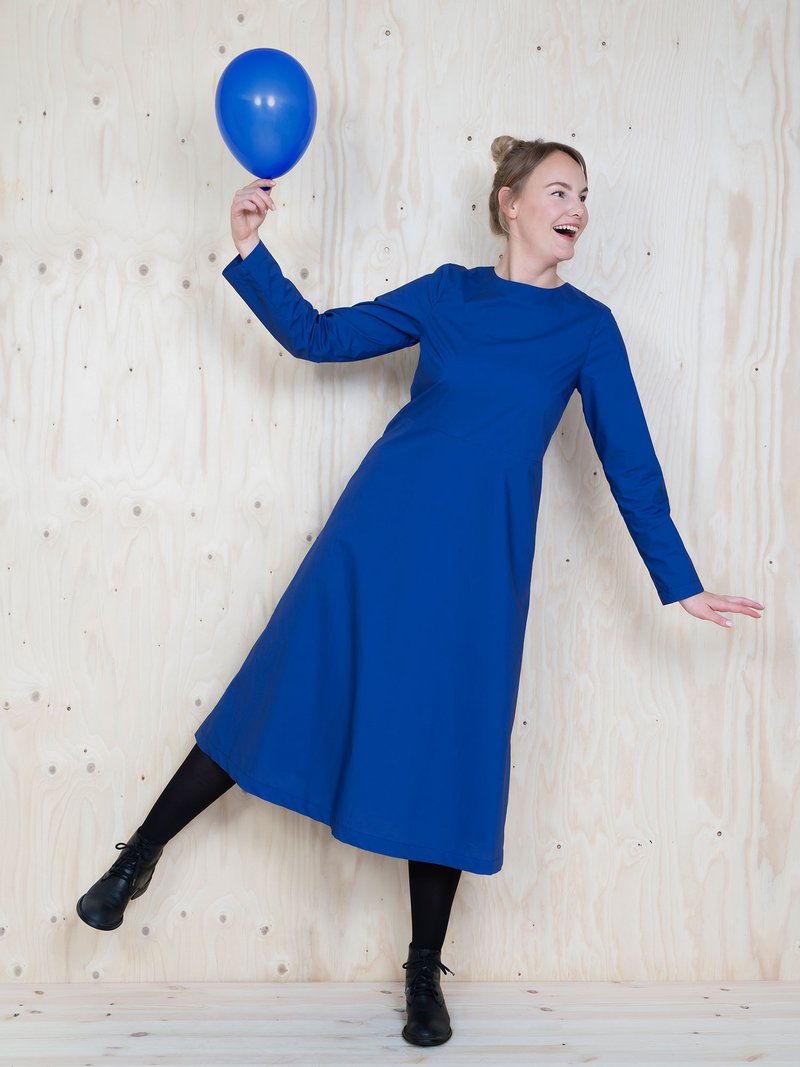 The Assembly Line - Multi-Sleeve Midi Dress