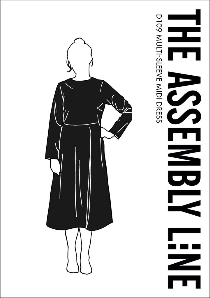 The Assembly Line - Multi-Sleeve Midi Dress
