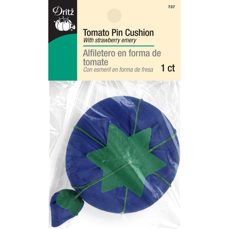 Pin Cushion with Emery Sharpener - Various Colors