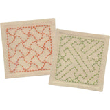 Olympus Sashiko Kit - Coasters - 2 pc. - Various Colors