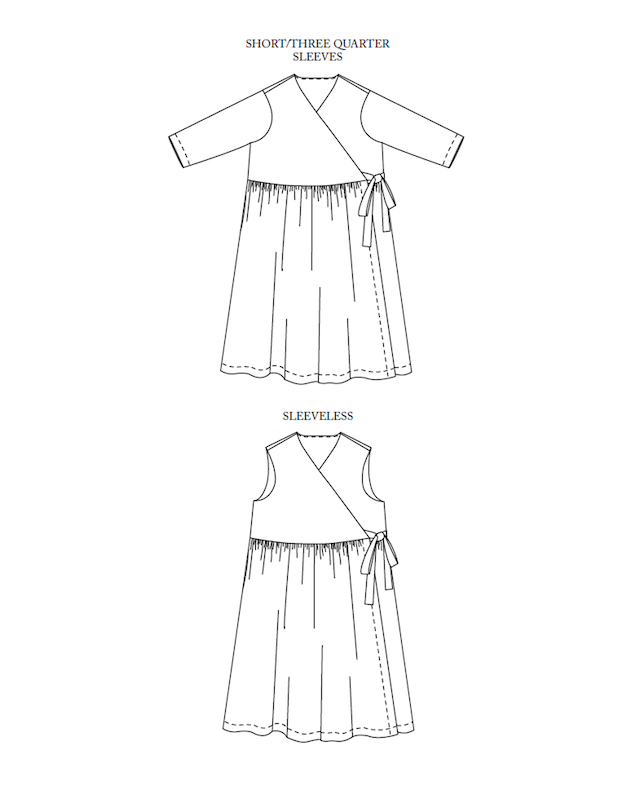 Merchant & Mills - The Etta Wrap Dress