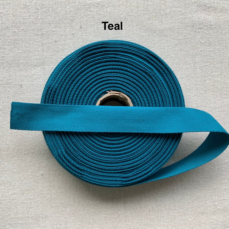 Twill Tape -  25mm (1") - Various