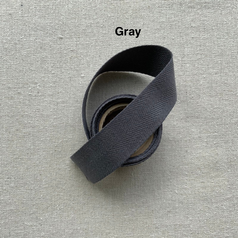 Twill Tape -  25mm (1") - Various
