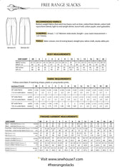 Sew House Seven - Free Range Slacks