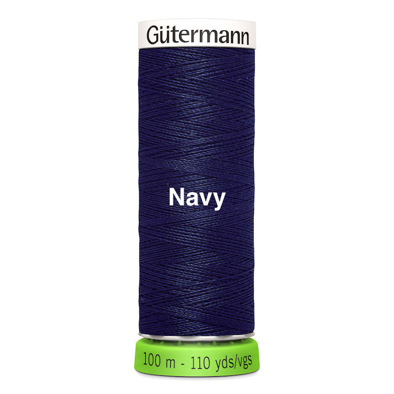 Gütermann Thread - rPet Recycled Polyester - 110 yards - Various