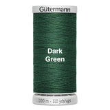 Gütermann Thread - Extra Strong Polyester - 100meters/110yards - Various