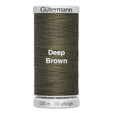 Gütermann Thread - Extra Strong Polyester - 100meters/110yards - Various