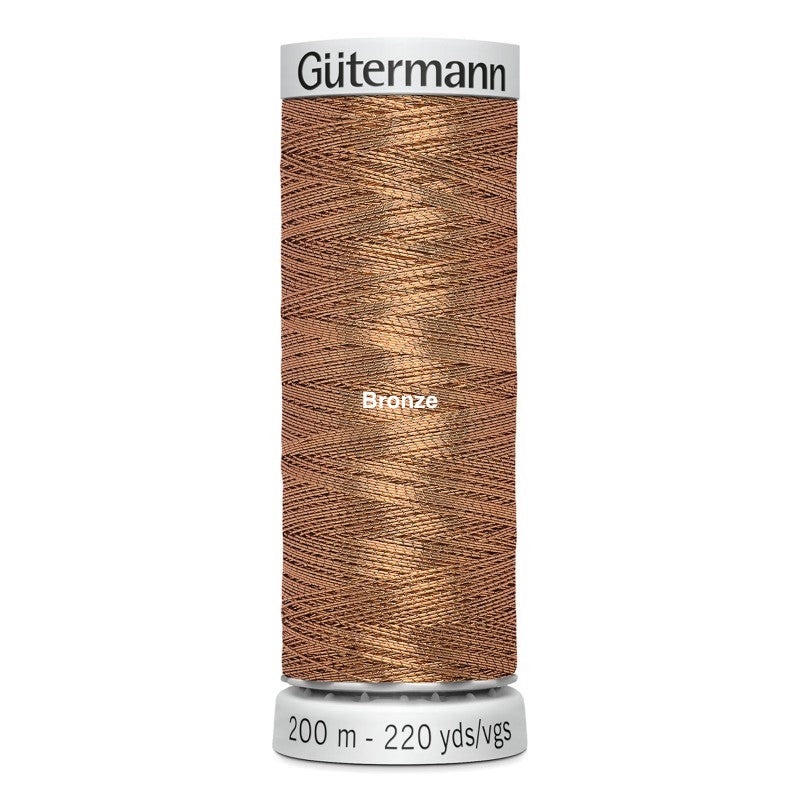 Gutermann Dekor Metallic Thread - 220 yds