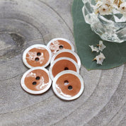 Atelier Brunette - Halo Button - Various Colors - Various Sizes