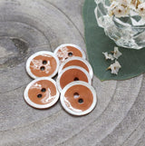 Atelier Brunette - Halo Button - Various Colors - Various Sizes