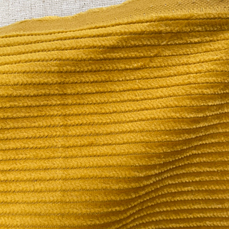 Cosmo - Wide 6 Wale Corduroy - Mustard