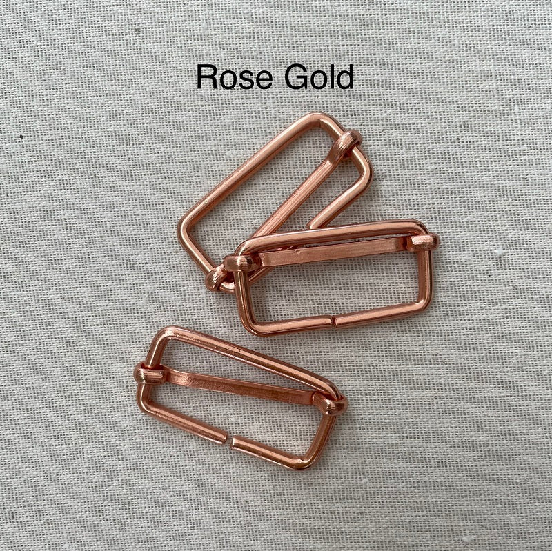 Hardware - Slider Buckles - 1" - Various Finishes