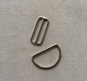 2" Cast Brass Bag Hardware - Various Finishes