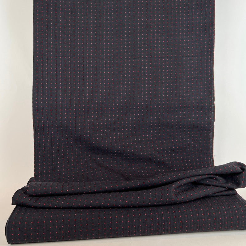 Diamond Textiles - Primitive Rustic Woven - Black and Red
