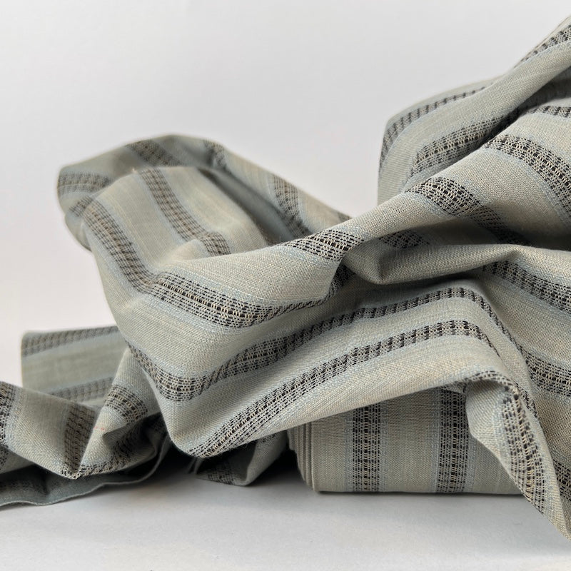 Diamond Textiles - Nikko Geo - Stripes - Storm and Charcoal