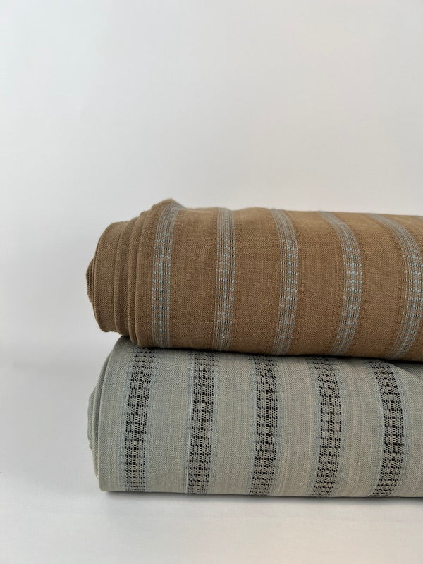 Diamond Textiles - Nikko Geo - Stripes - Storm and Charcoal