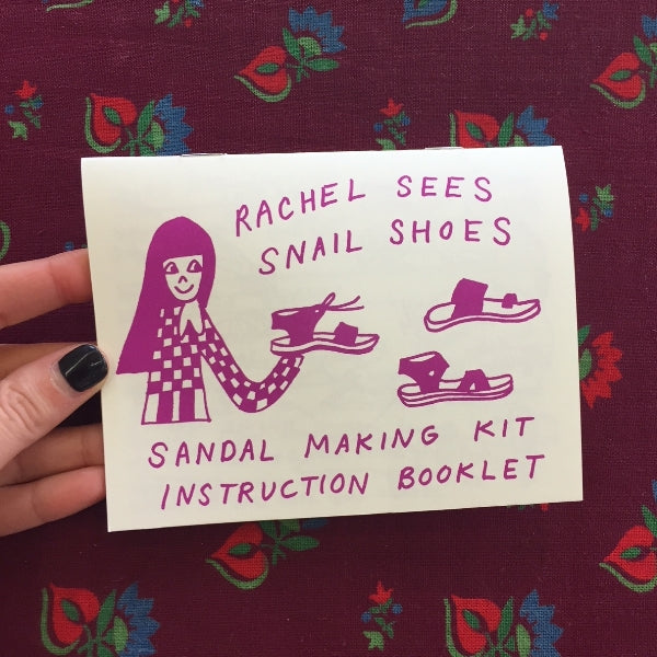 Rachel Sees Snail Shoes - Sandal Making Kit - Natural/Tan