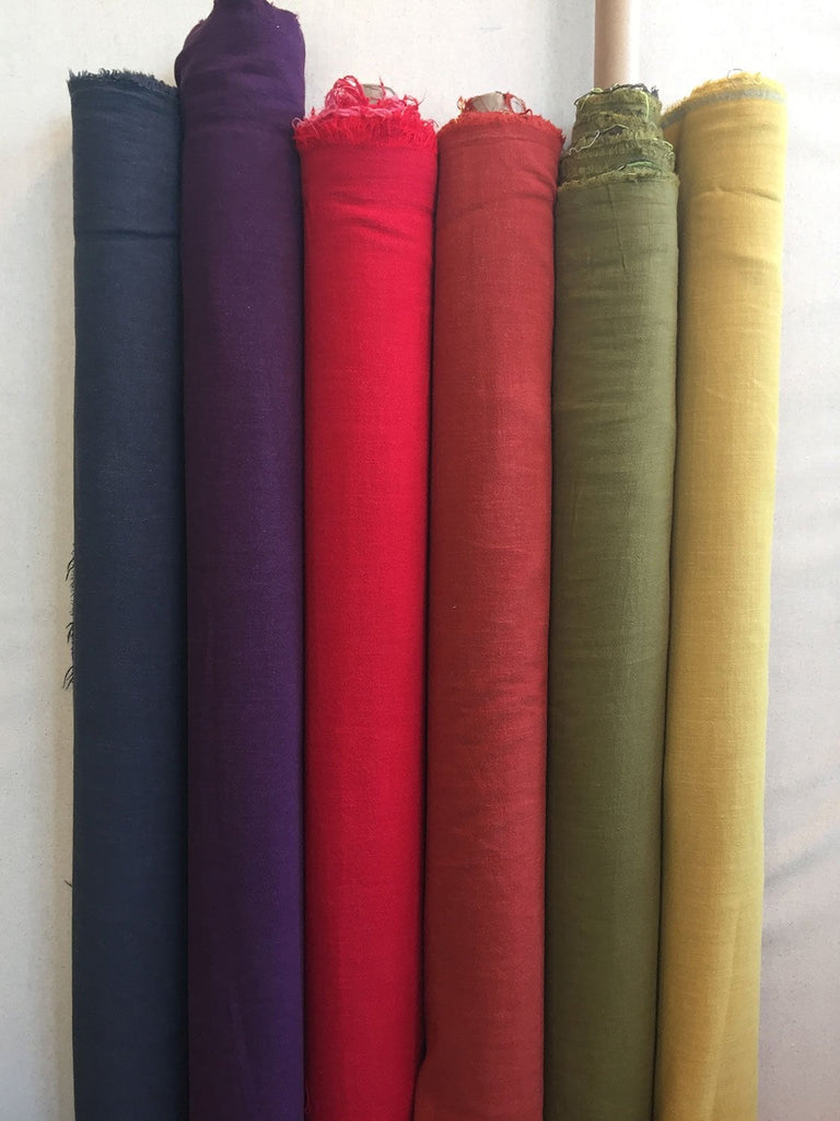 Rayon Linen Slub - Various Colors